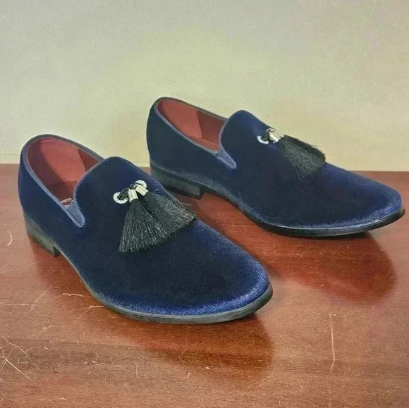 Jump 75 BLUE SUEDE SHOES SIZE 11 EUC NO ISSUES - Picture 2 of 11